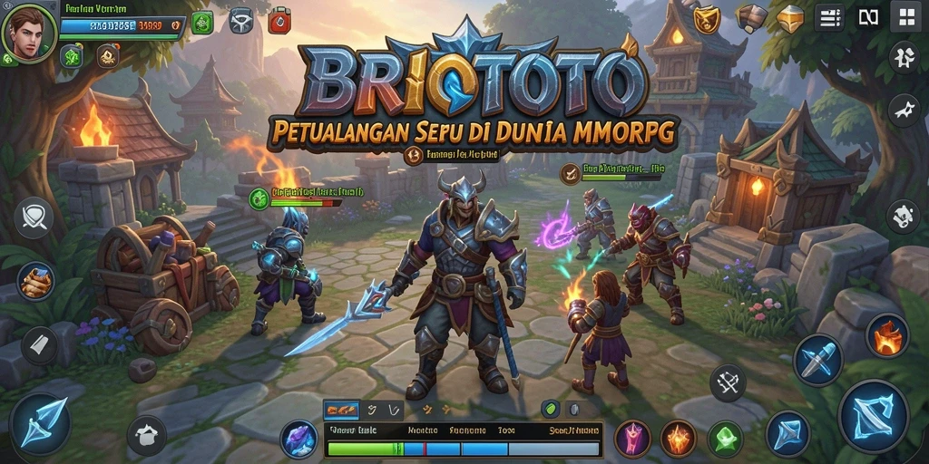 Tampilan gameplay BRIOTOTO yang mengesankan dan menarik.
