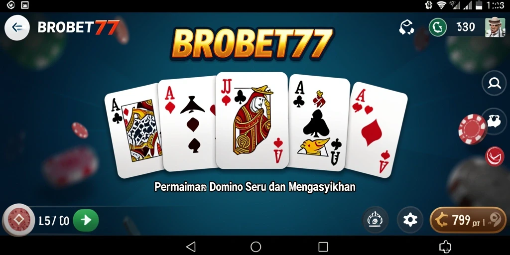 Screenshot gameplay BROBET77 dengan visual menarik dan gameplay yang mendebarkan.