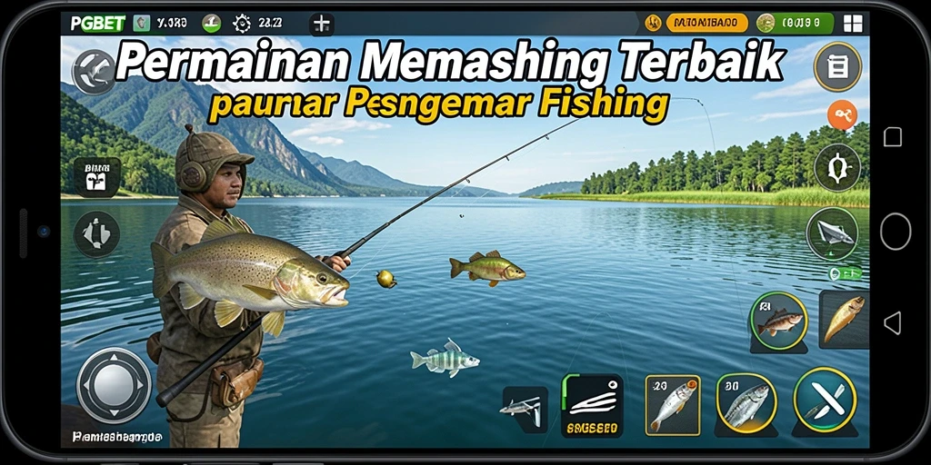 Tampilan gameplay PGBET menampilkan aksi memancing yang mendebarkan.