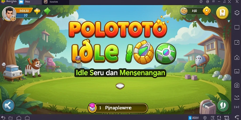 Tampilan menarik dari gameplay POLOTOTO yang membuat ketagihan.