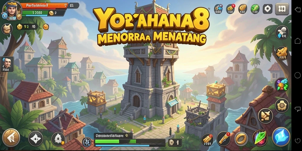 Gameplay seru dalam pertahanan menara di YOYO88.