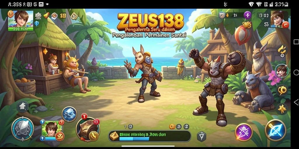 Tampilan gameplay ZEUS138 yang seru dengan banyak tantangan.